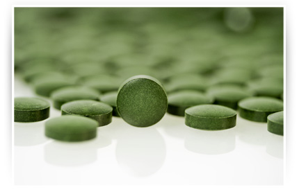 La spiruline en comprimés